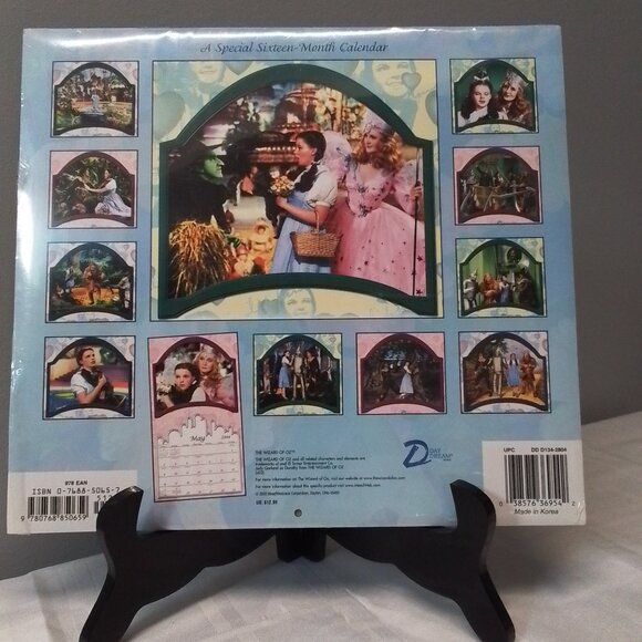 Vintage Wizard of Oz Calander in original packaging g - Picture 2 of 2
